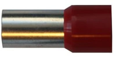 Abiko Insulated Wire-End Ferrule 95 mm² Red