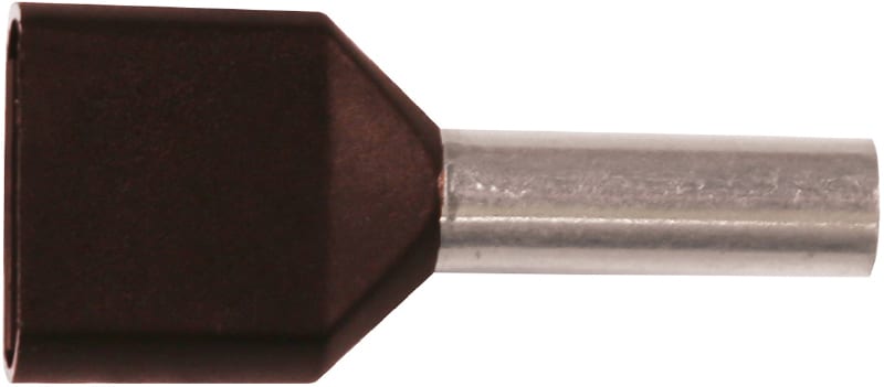 Elpress A1,5-8ET2 Twin Insulated End Ferrule 2 × 1.5 mm² 8 mm