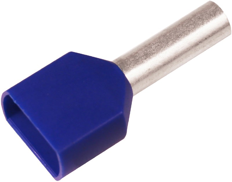 Elpress A2,5-13ET2 Twin Insulated End Ferrule 2 × 2.5 mm² 13 mm