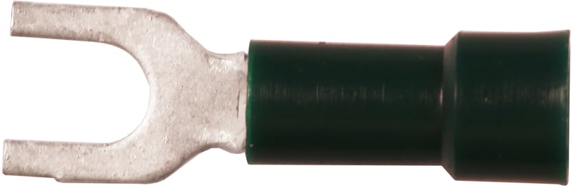 Elpress A0832G Insulated Flanged Fork (Spade) Terminal 0.25–0.75 mm² M3