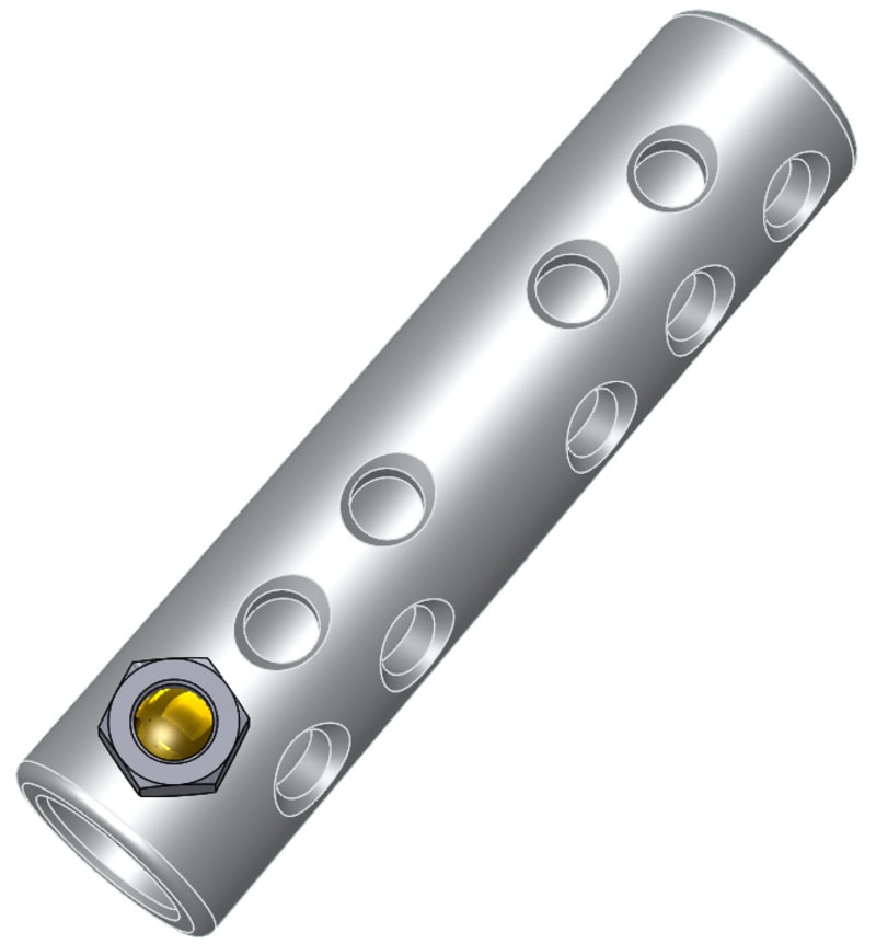 Elpress SC630R Shearbolt Connector, Reversible Screw