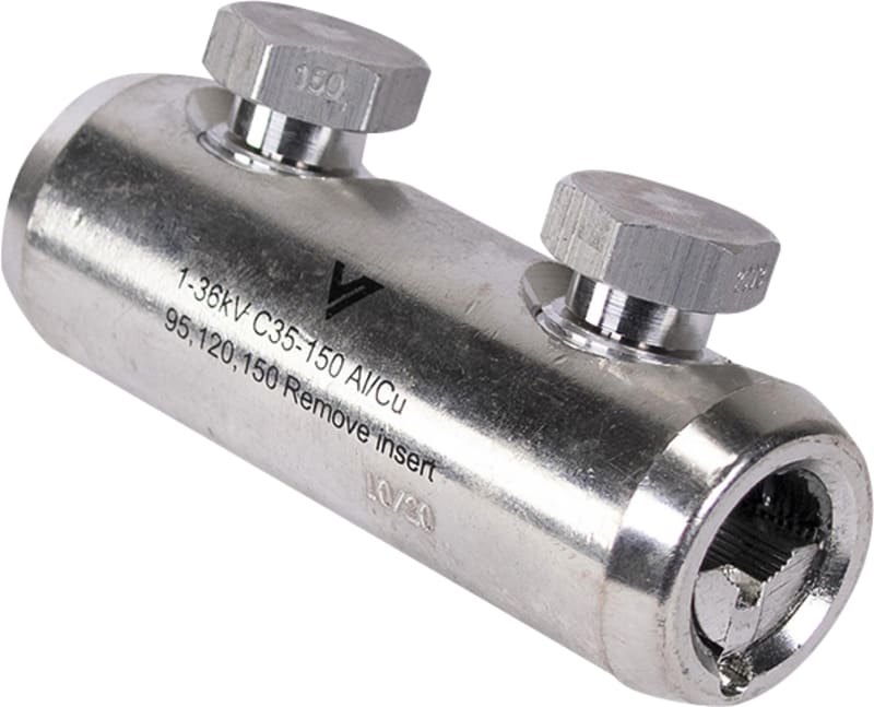 Melbye Screw Splice Sleeve, 1–36 kV, Al/Cu 35–150 mm² (C35-150)
