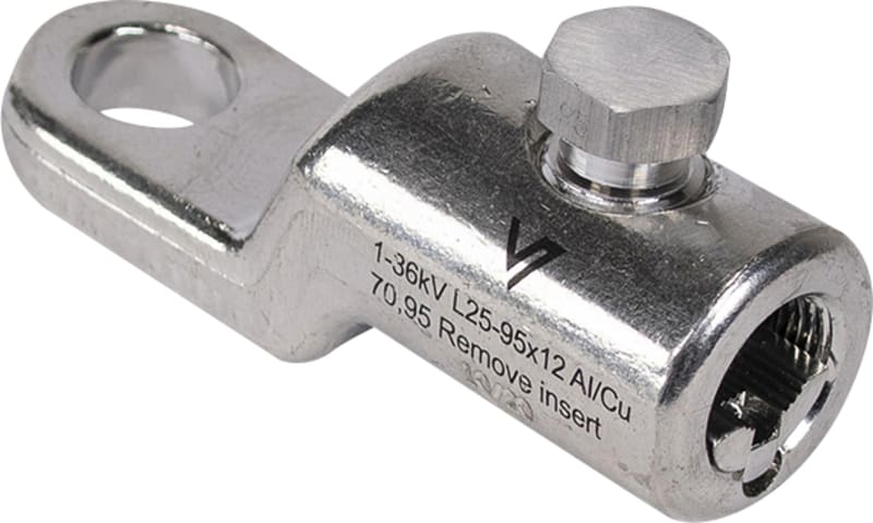 Screw Cable Lug 1-36KV 25-95X12 (1-36KV L25-95X12 Al/Cu)