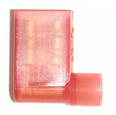 Abiko A 2507 FLB 8 Insulated Flag Flat-Tab 2.5 mm² (Blue)