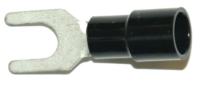 Abiko A 4643 G Insulated Fork Terminal 6 mm² M4 (Yellow)