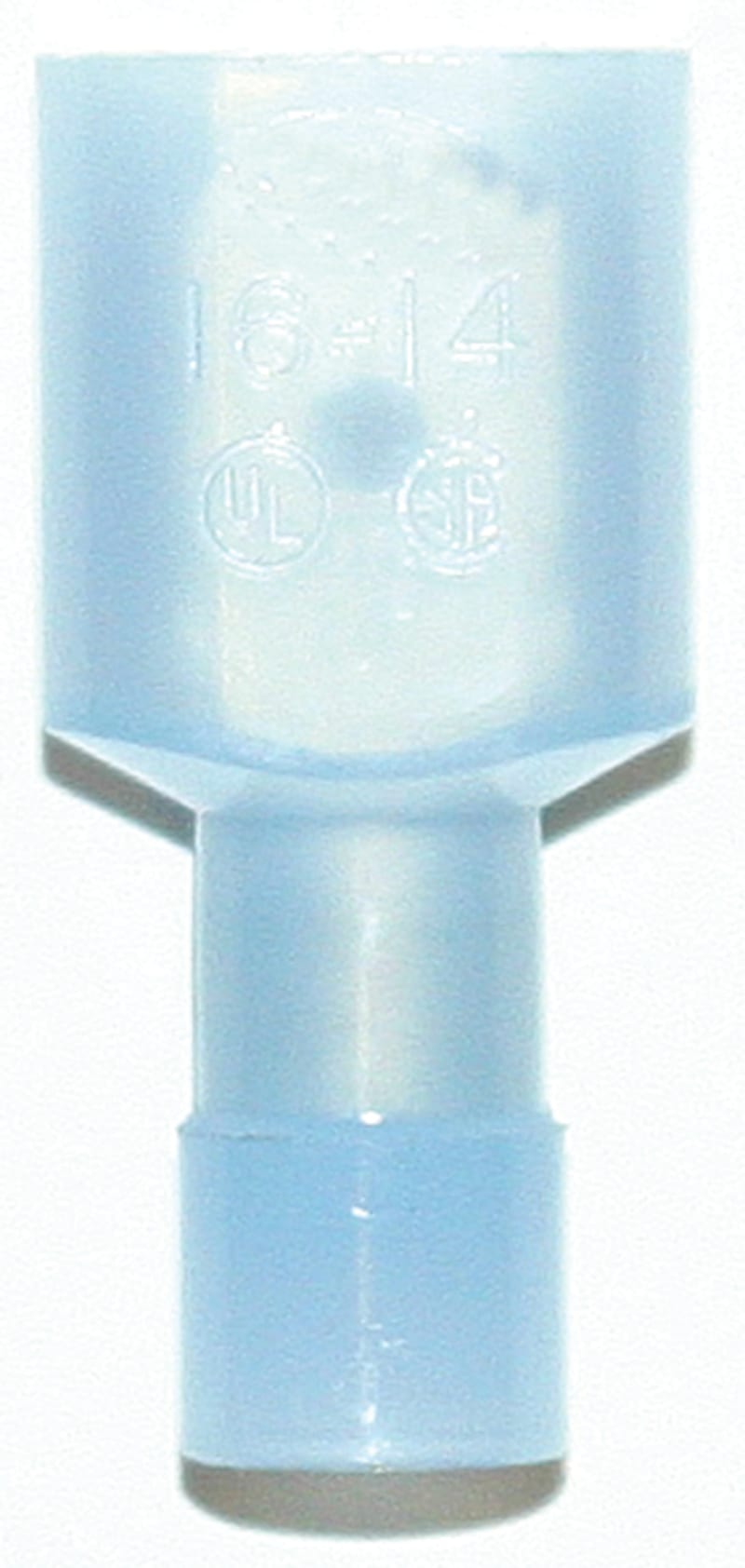Abiko A 1507 HF Fully-Insulated Flat Tab, 6.3 × 0.8 mm