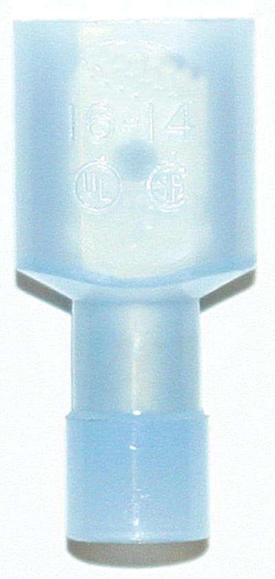 Abiko A 2507 HF Fully-Insulated Flat Tab, 6.3 × 0.8 mm