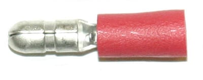 Round PIN, Insulated MALE 1,5 mm²