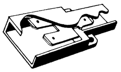 Abiko 405/3 Flat-Tab In-Line Coupler