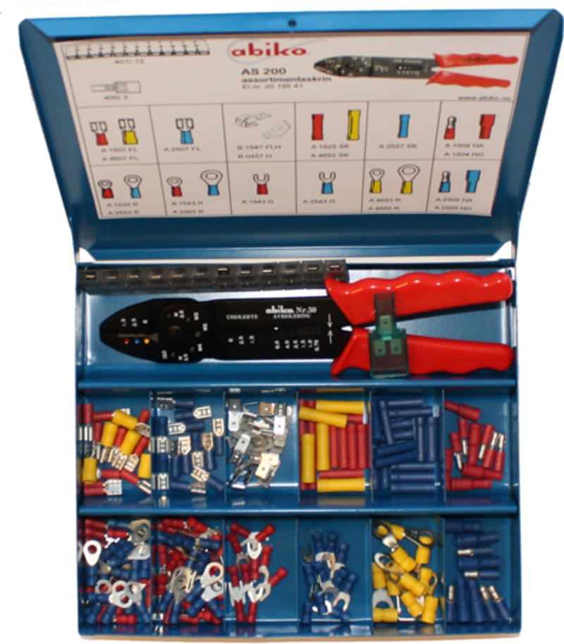 Assortment case Steel (as 200)