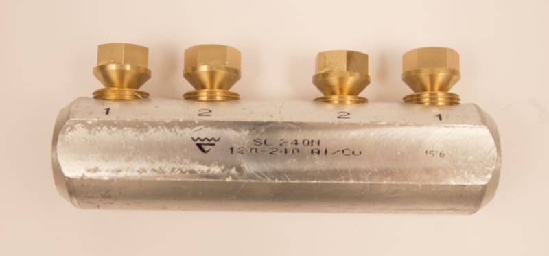 Elpress SC240N Shearbolt Connector, Pre-Assembled Screw