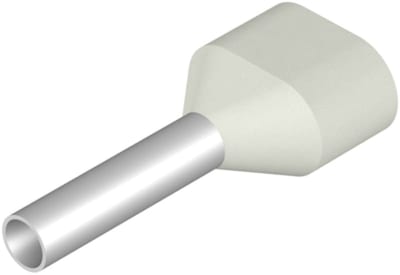 J.f.knudtzen Wire end ferrule, Twin wire-end ferrule, 0 H0,75/14 ZH W
