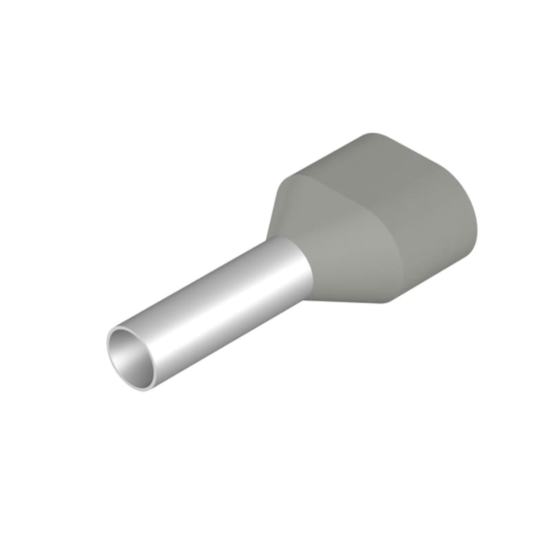 J.f.knudtzen Wire end ferrule, Twin wire-end ferrule, 4 mm²