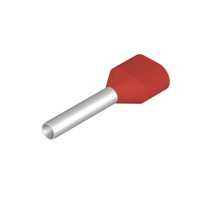 J.f.knudtzen Wire end ferrule, Twin wire-end ferrule, 1 H1,5/20 ZH R