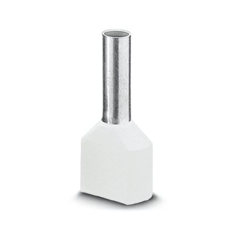 End ferrule - AI-TWIN 2X 0,5 - 8 WH (AI-TWIN 2X 0,5 - 8 WH)