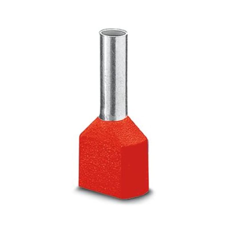 End ferrule - AI-TWIN 2X10 -14 RD (AI-TWIN 2X10 -14 RD)