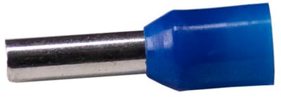 Melbye A2,5-8ET Insulated Wire-End Ferrule, 2.5 mm² / 8 mm (Blue)