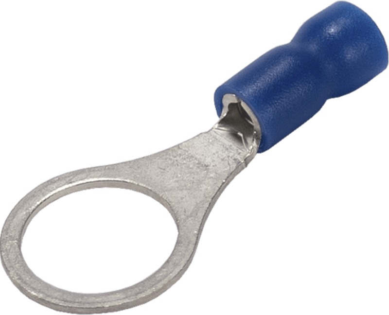 Melbye A2553R Insulated Ring Terminal, 2.5 mm² M5 (Blue)