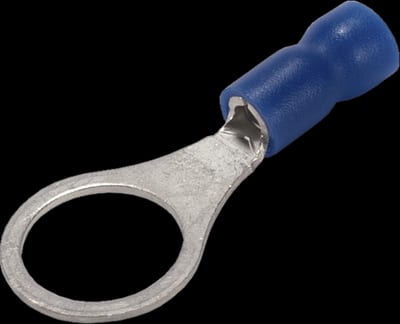 Melbye A2585R Insulated Ring Terminal, 2.5 mm² M8 (Blue)