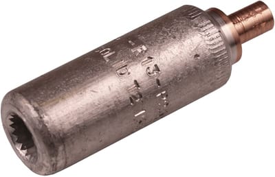 Elpress AKS95-70 Aluminium-Copper Bimetallic Through Connector 95 mm² Al / 70 mm² Cu