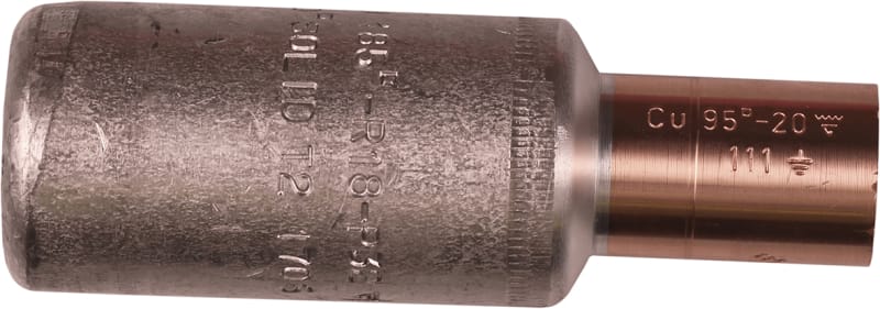 Elpress AKS185-95 Aluminium-Copper Bimetallic Through Connector 185 mm² Al / 95 mm² Cu