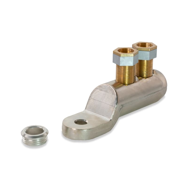 Cable lug mechanical MV Al/Cu 185-400 Ø13 (LA400N13SB2)