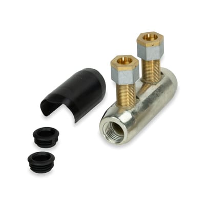 Splice sleeve mechanical MV Al/Cu 10-95
