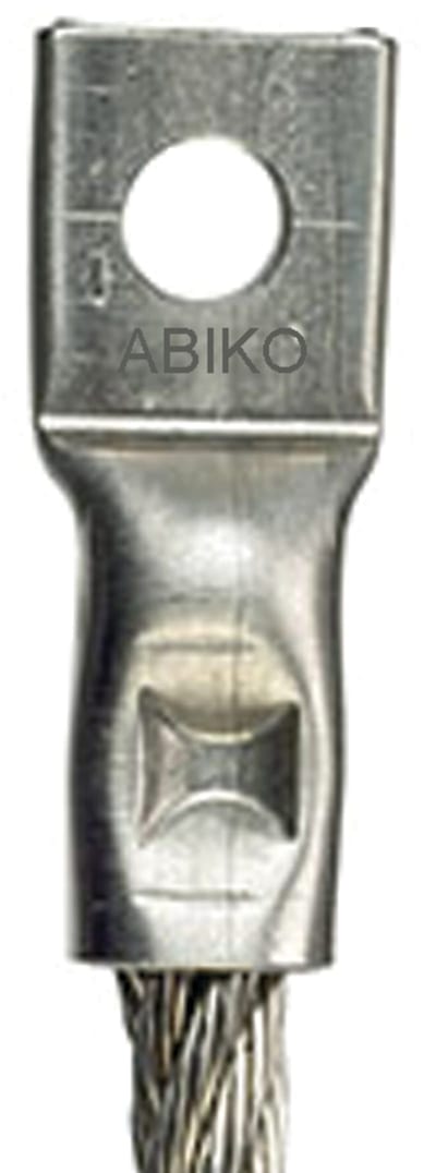 Abiko K 16-8 Stainless Steel Tube Cable Lug 16 mm² M8