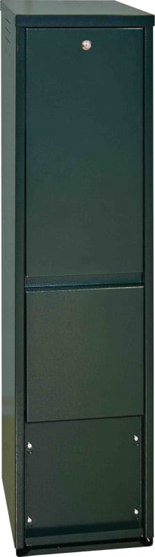 Outdoor Cable Cabinet KTV250 Green C101 Lock + Trio Hole