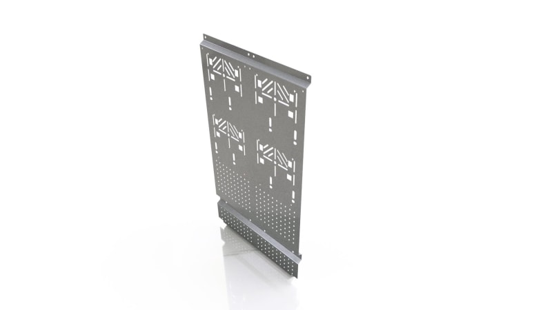 Steel Enclosure Mounting plate 900X500X400 (13316)