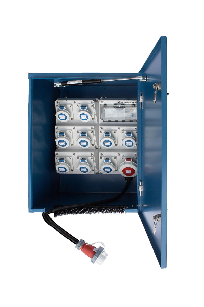 Eltosea Steel Enclosure acid-resistant 900H 8X16A 5X32A IN1X63A