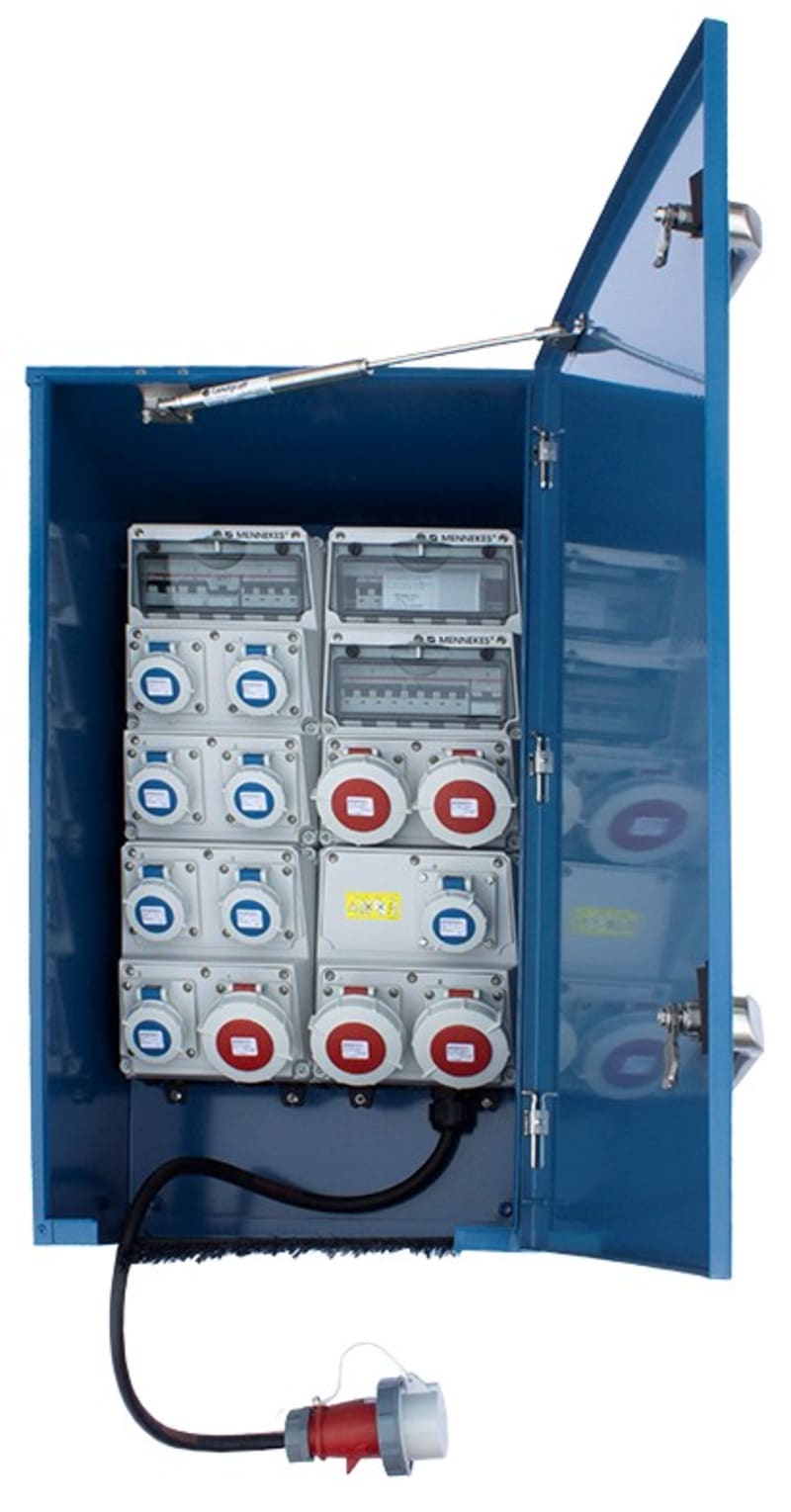 Steel Enclosure acid-resistant 900H 8X16A 5X32A IN1X32A