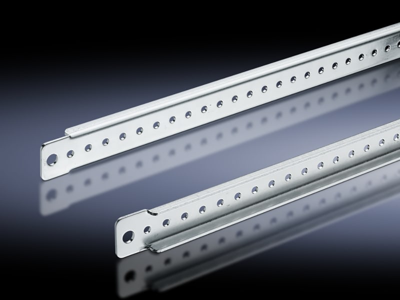 Rittal TS Support Strip for Door Width 380 mm Zinc-Plated Steel (4599100)