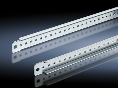 Rittal TS Support Strip for Door Width 380 mm Zinc-Plated Steel