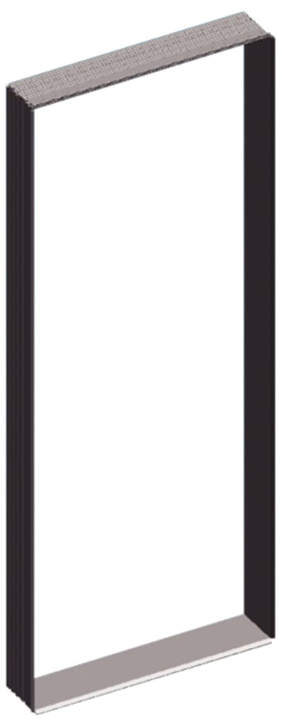 Cover frame RB28, B2/H8
