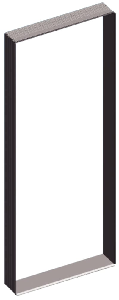 Cover frame RB510, B5/H10