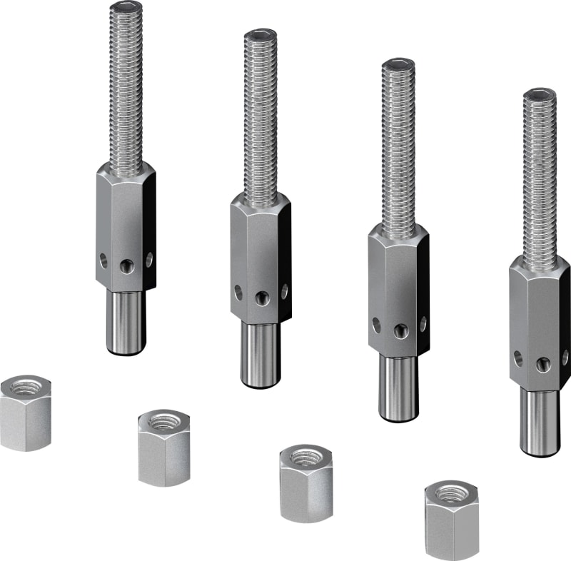 Rittal VX Levelling Component for 100 mm Base/Plinth (8100710)