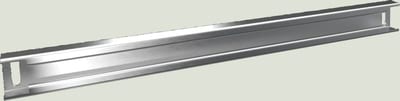 Support rail VX 45X25MM 600 2 pcs