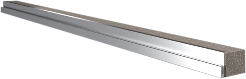 Rittal 8618801 VX Cable-Entry Profile Section, Centre, 800 mm