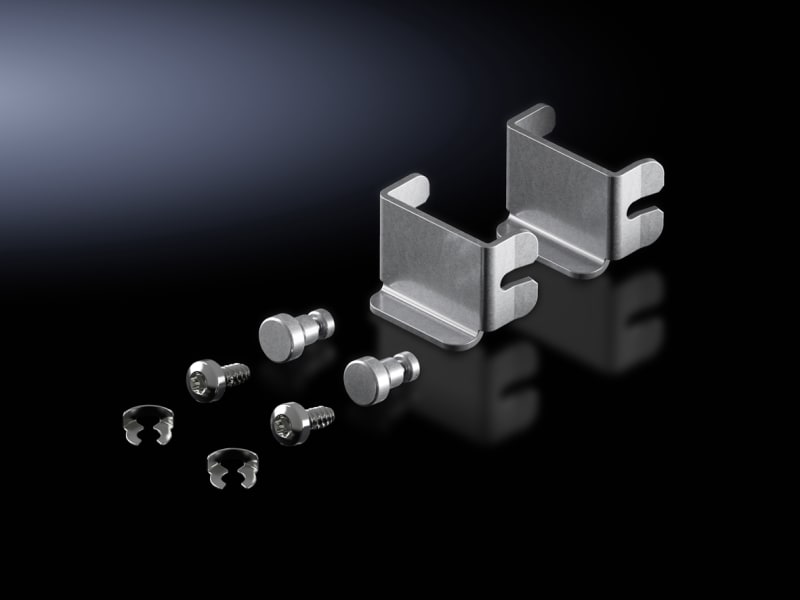 Rittal 5301235 VX Internal Interlock for Side Panel, Zinc-Plated Steel