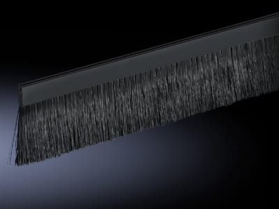 Rittal VX IT brush kit for two vertical cable ducts