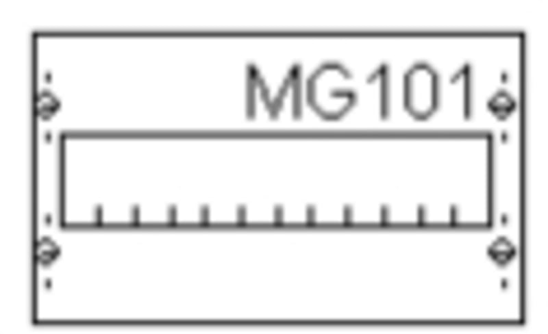 MBG101 DIN-rail module (2CPX041650R9999)