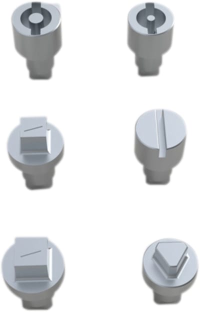 nVent HOFFMAN ALIS525 Lock insert square 8 mm