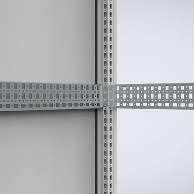nVent HOFFMAN CLPO1200 Outer Mounting Profie, CLPO, 74X43X1111MM, Galvanized, Mild Steel