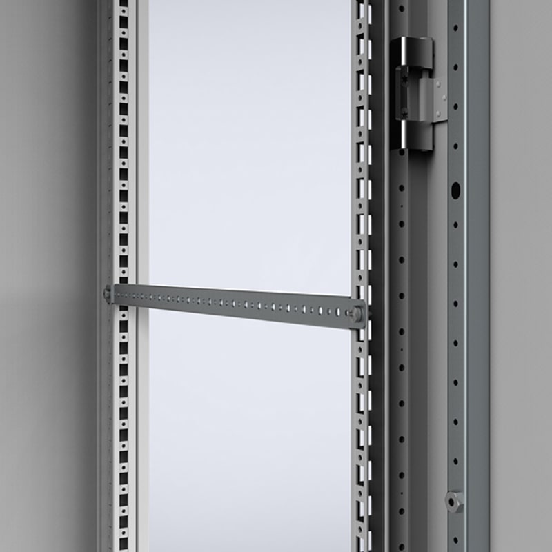 nVent HOFFMAN CMB302 Side mounting bars, CMB, 25X252X14MM, Zinc Plated, Mild Steel