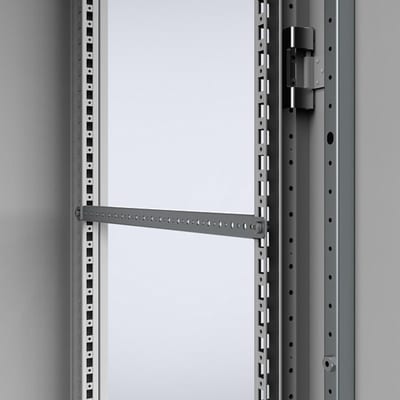 nVent HOFFMAN CMB302 Side mounting bars, CMB, 25X252X14MM, Zinc Plated, Mild Steel