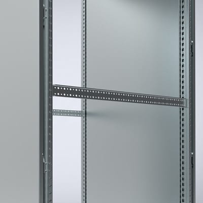 nVent HOFFMAN CMB406OG Side mounting bar, 400, zinc plated, to guide cables