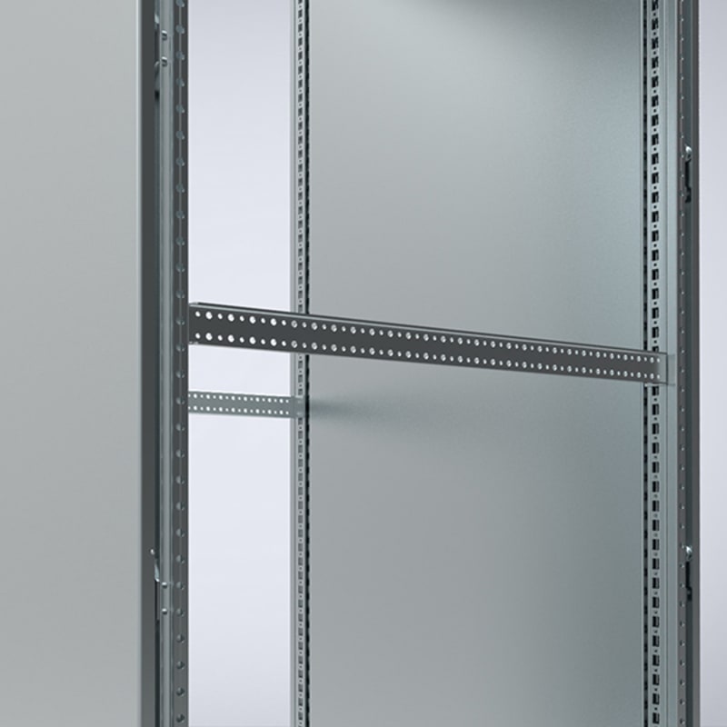 nVent HOFFMAN CMB606OG Side mounting bar, 600, zinc plated, to guide cables