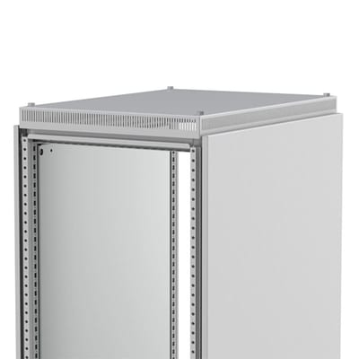 nVent HOFFMAN CVR0803R5 Ventilation Roofs, CVR, 58X800X300MM, Zinc Plated, Mild Steel
