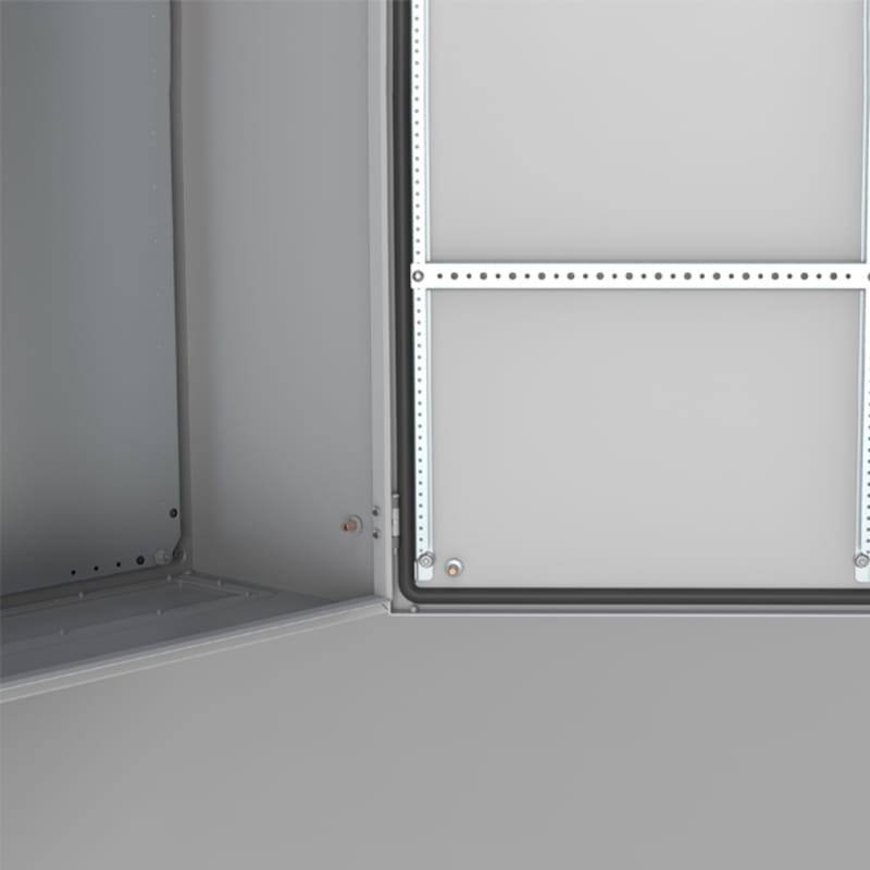 nVent HOFFMAN DHP040 Door Horizontal Profiles, DHP, 25X348X12MM, Zinc Plated, Mild Steel